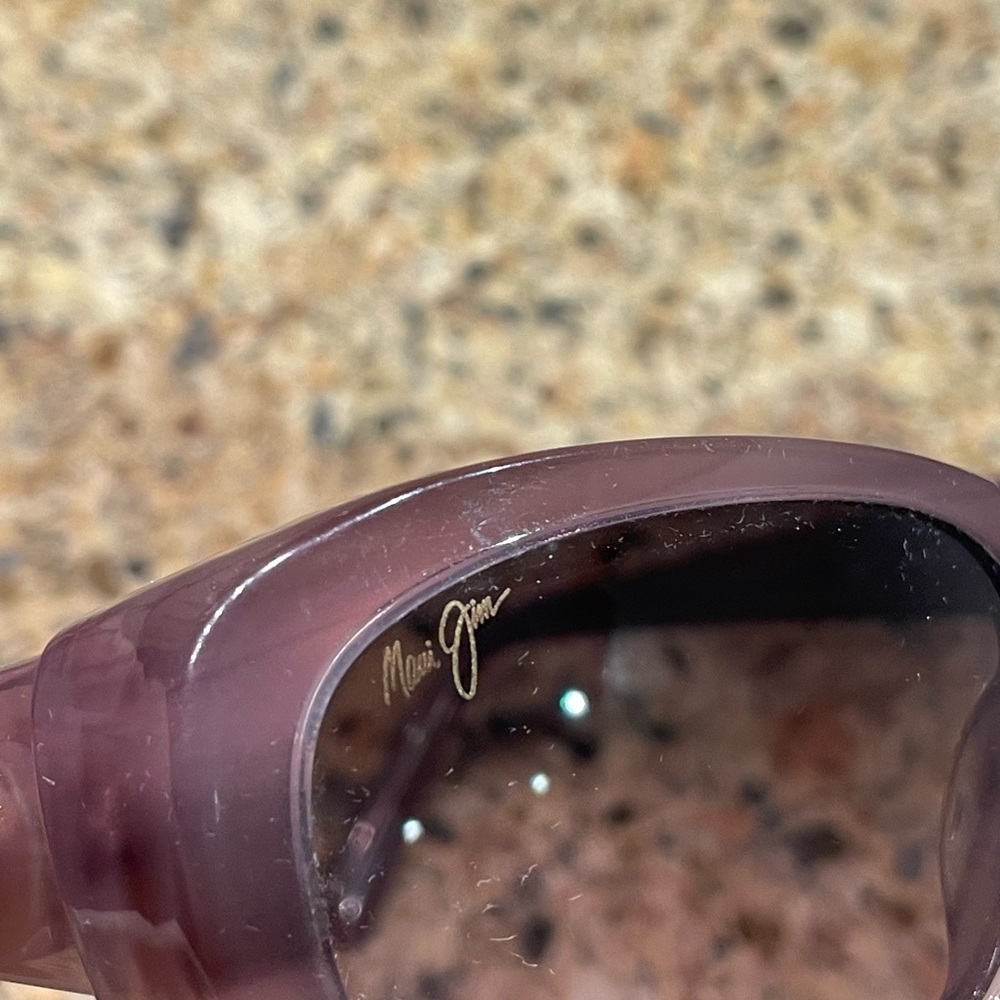 Maui Jim Lilikoi Purple Sunglasses Polarized Women - Picture 10 of 12